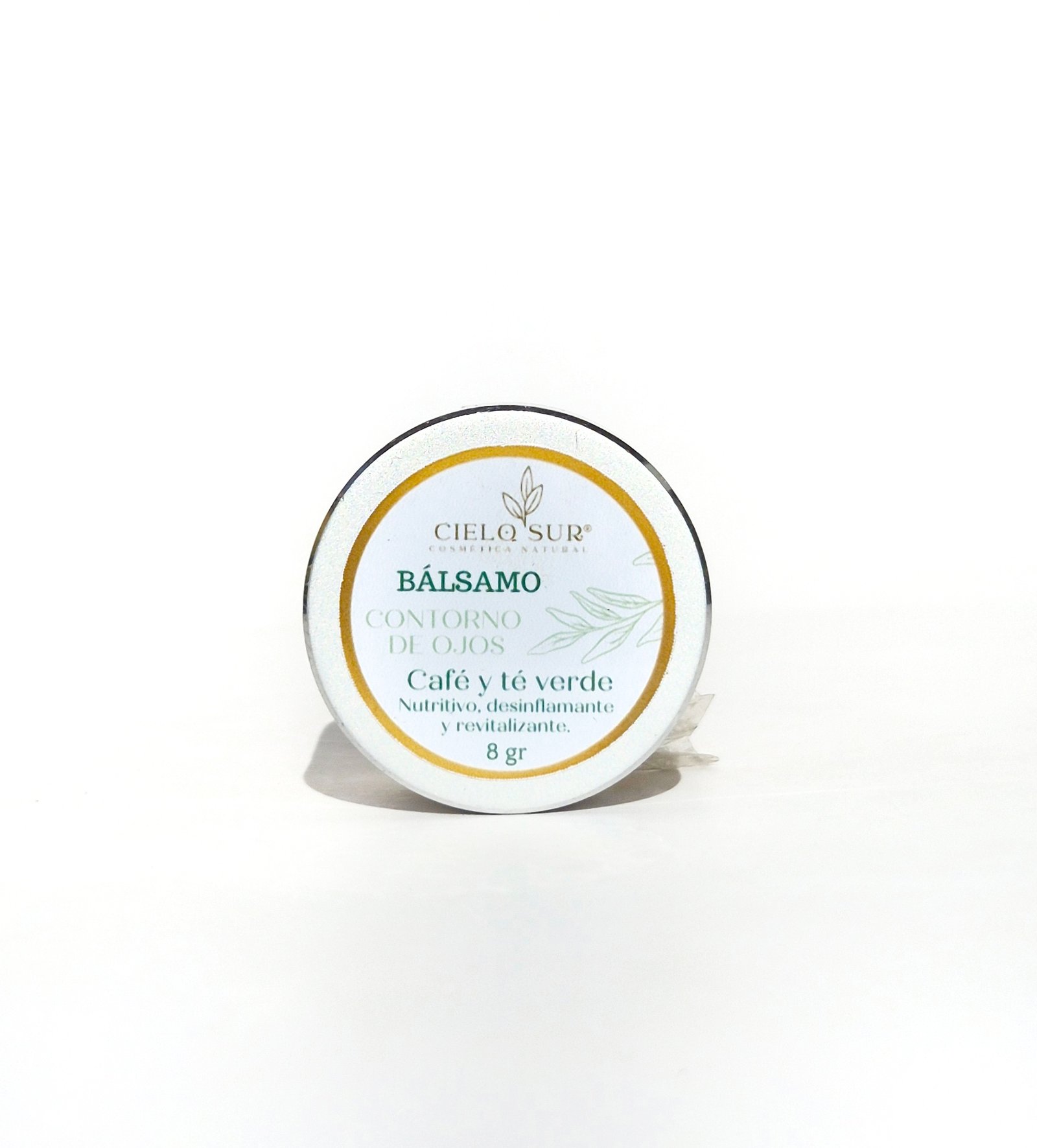 Bálsamo Contorno de Ojos: Café y Té Verde