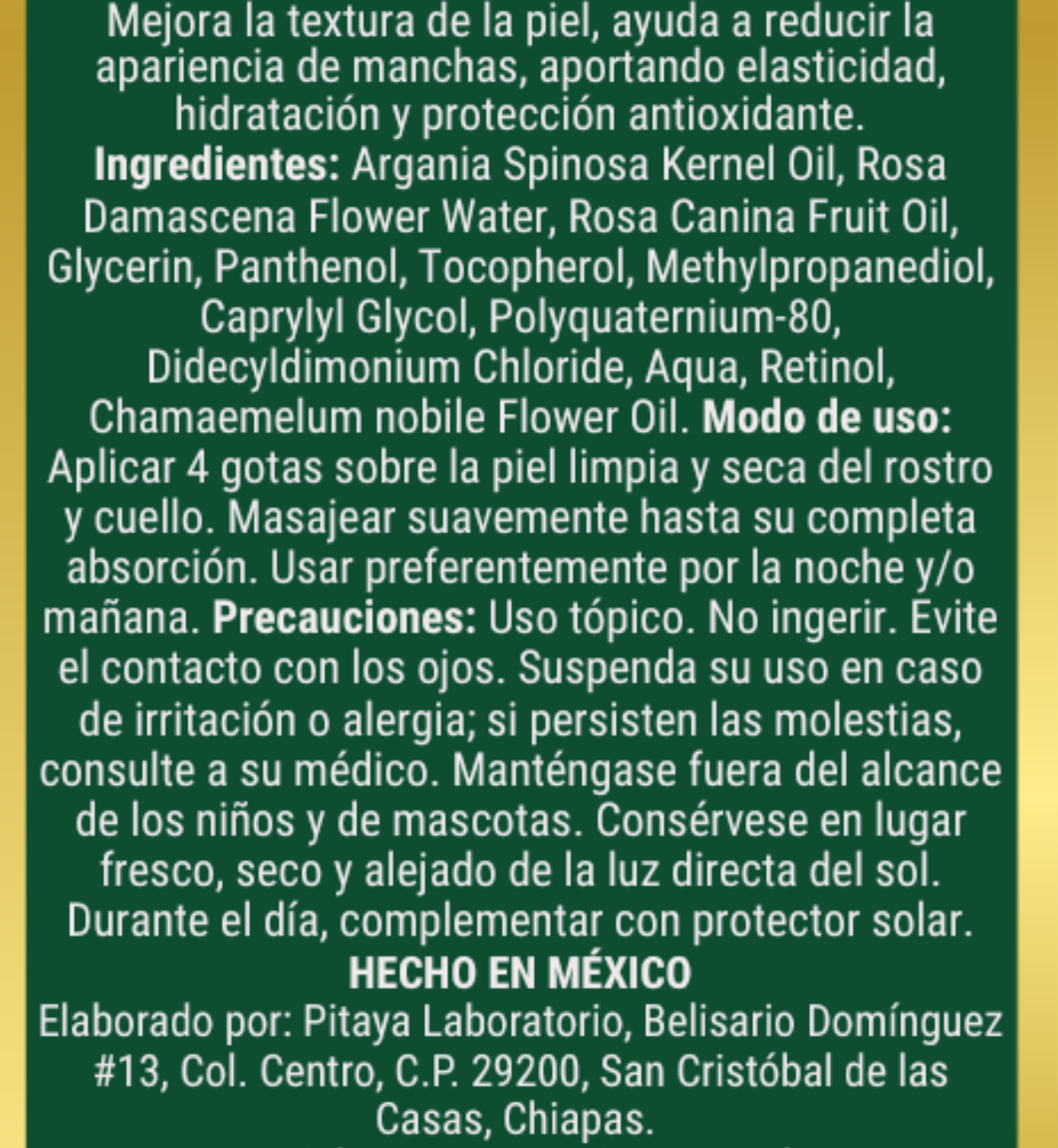 Sérum Facial Con Retinol - Imagen 2
